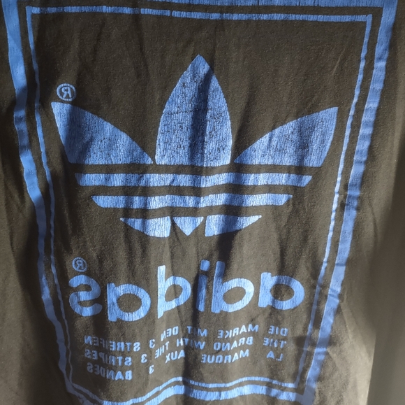 Adidas Active XL Shirt with Blue Logo - Picture 5 of 5